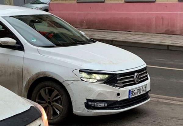Обновлённый Volkswagen Polo для России испытывают в Москве