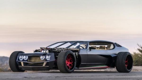 <br />
			Хот-род, созданный на основе Lamborghini Espada V12 (16 фото)