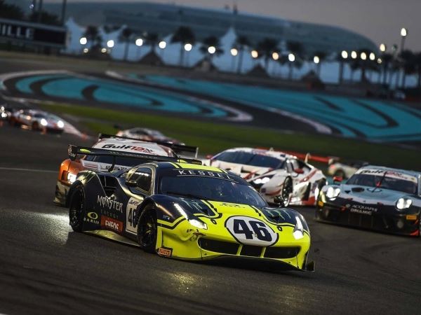 
<p>											Валентино Росси завоевал подиум в гонке 12 Часов Залива / Gulf 12 Hours 2019<br />
			
